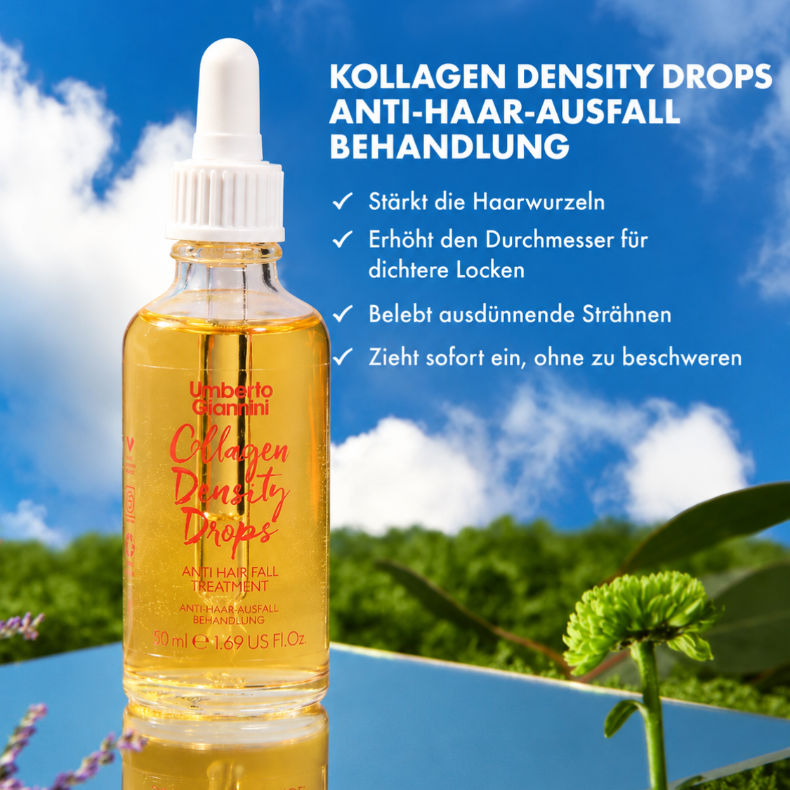 Umberto Giannini | Collagen Density Anti-Shedding Drops /50ml Serum Umberto Giannini