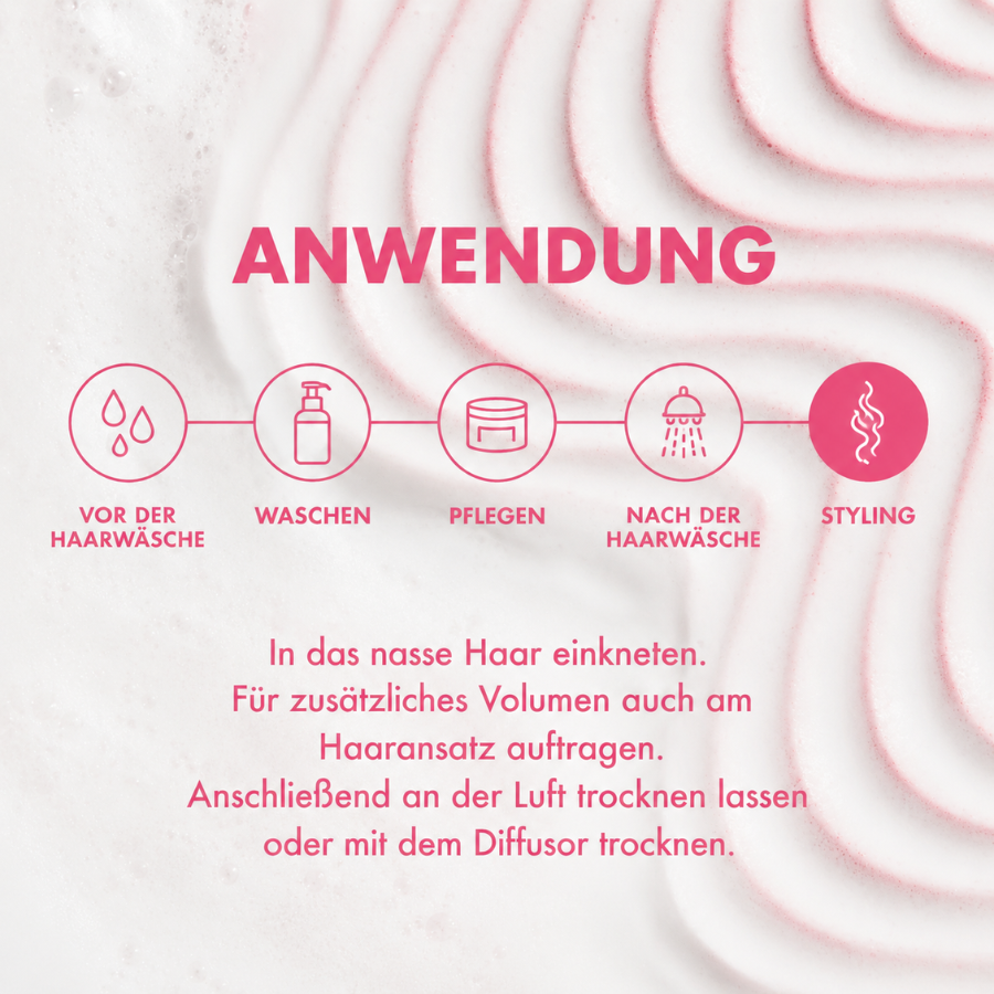 Umberto Giannini | Curl Foam Anti-Frizz Styling Mousse /200ml Lockenschaum Umberto Giannini