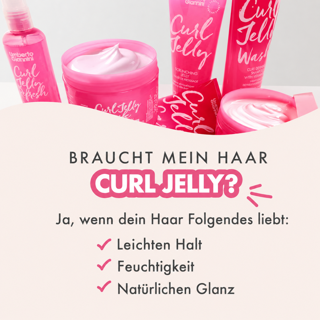 Umberto Giannini | Curl Jelly Refresh Curl Reviving Spray /250ml Spray & Refresh Umberto Giannini