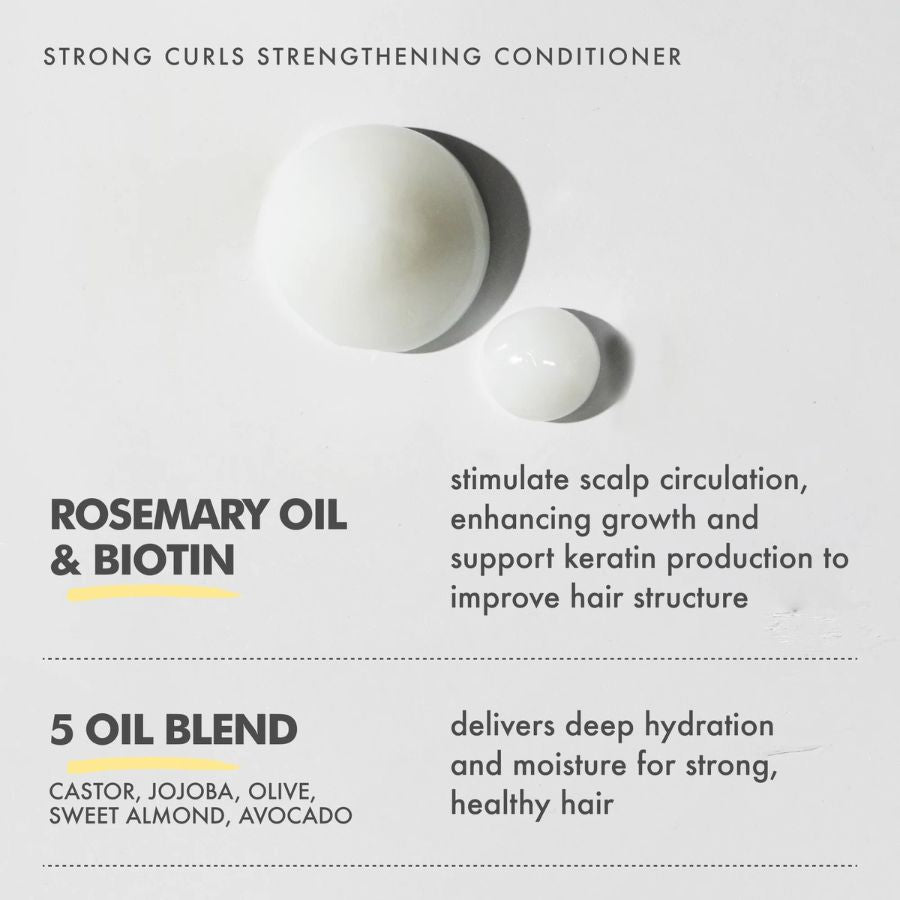 Umberto Giannini | Strong Curls Rosemary Oil Conditioner /250ml Conditioner Umberto Giannini