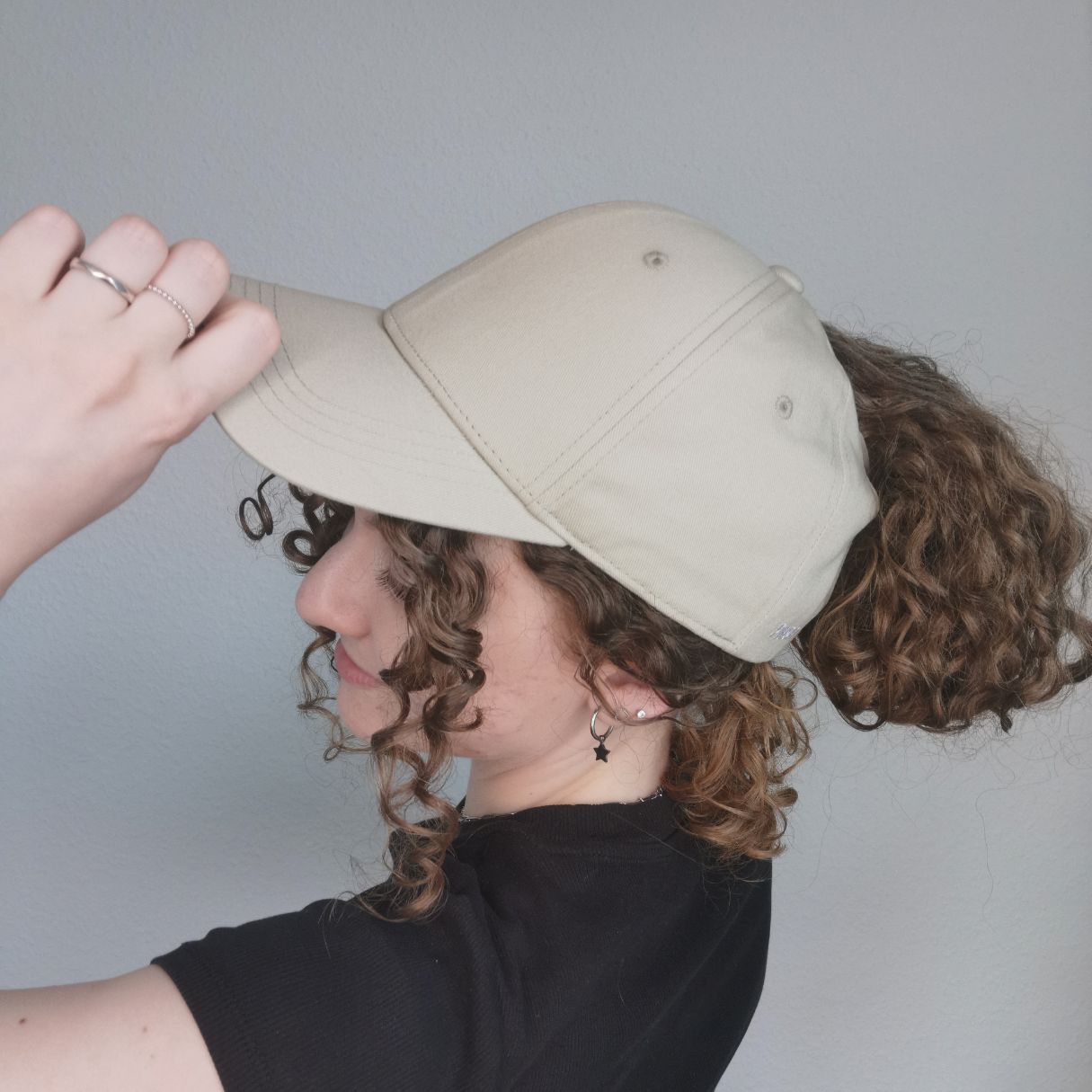 Plush | Satin Curl Cap - X-Öffnung Locken Accessoires Plush