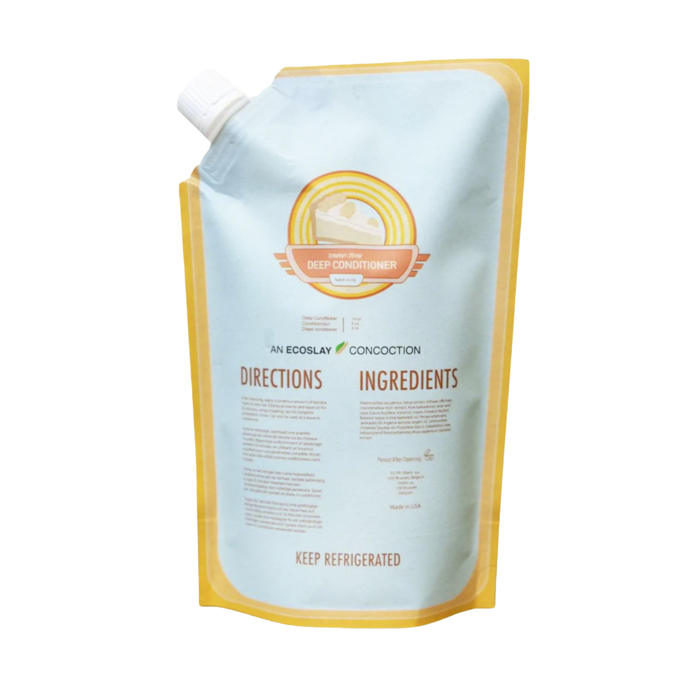 Ecoslay | Banana Cream Deep Conditioner /ab 59ml Haarkur Ecoslay