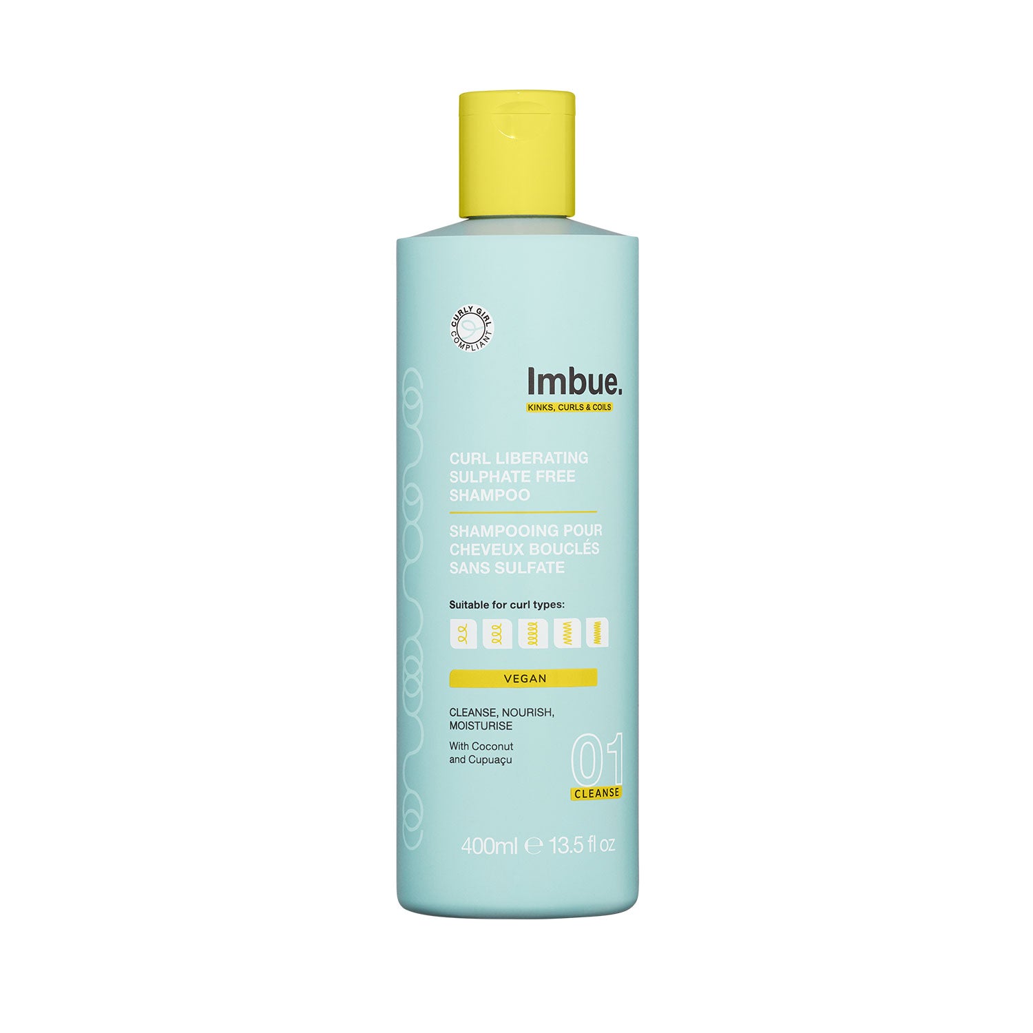 Imbue Curls | Curl Liberating Sulphate Free Shampoo /400ml Mildes Shampoo Lockenbox.com