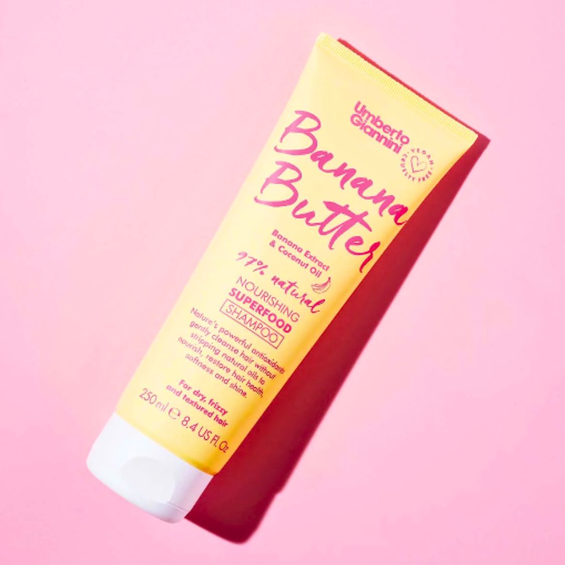 Umberto Giannini | Banana Butter Nourishing Superfood Shampoo /250ml Mildes Shampoo Umberto Giannini