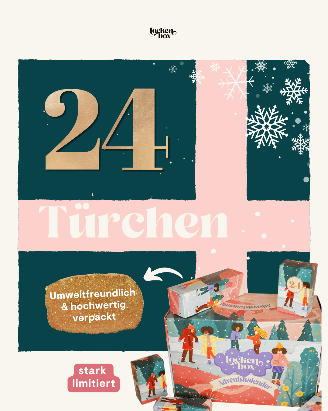 Lockenbox Adventskalender 2026 Vorverkauf Lockenbox.com
