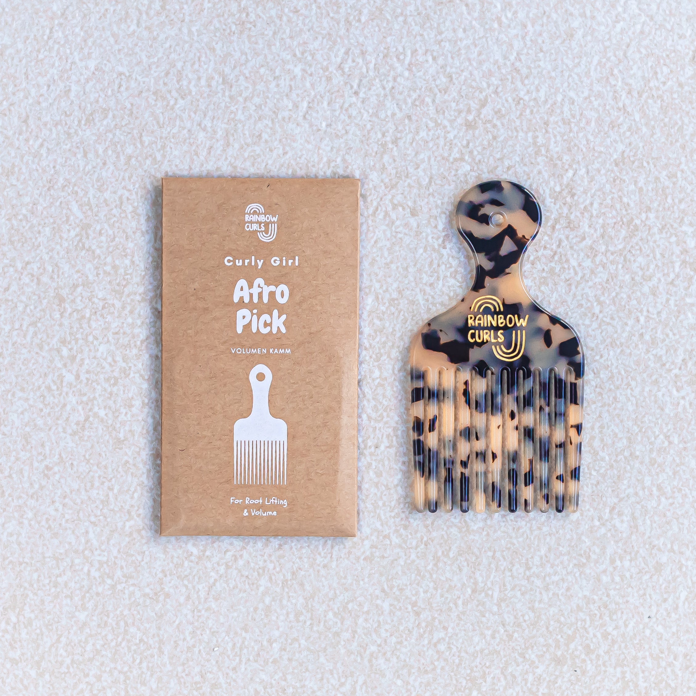 *Abo Reward* Rainbow Curls | Afro Pick Rainbow Curls