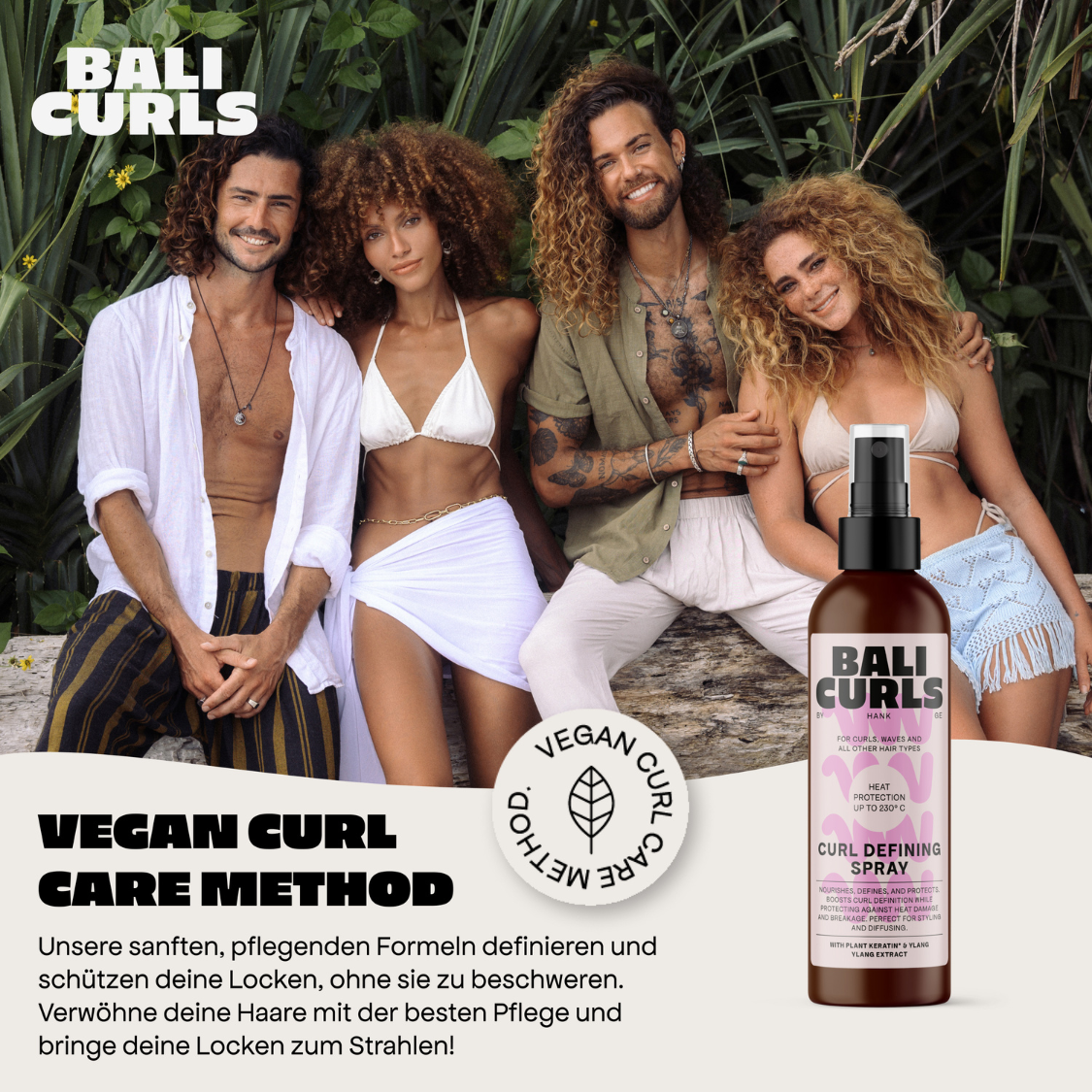 Bali Curls by Hank Ge | Curl Defining Spray /150ml
