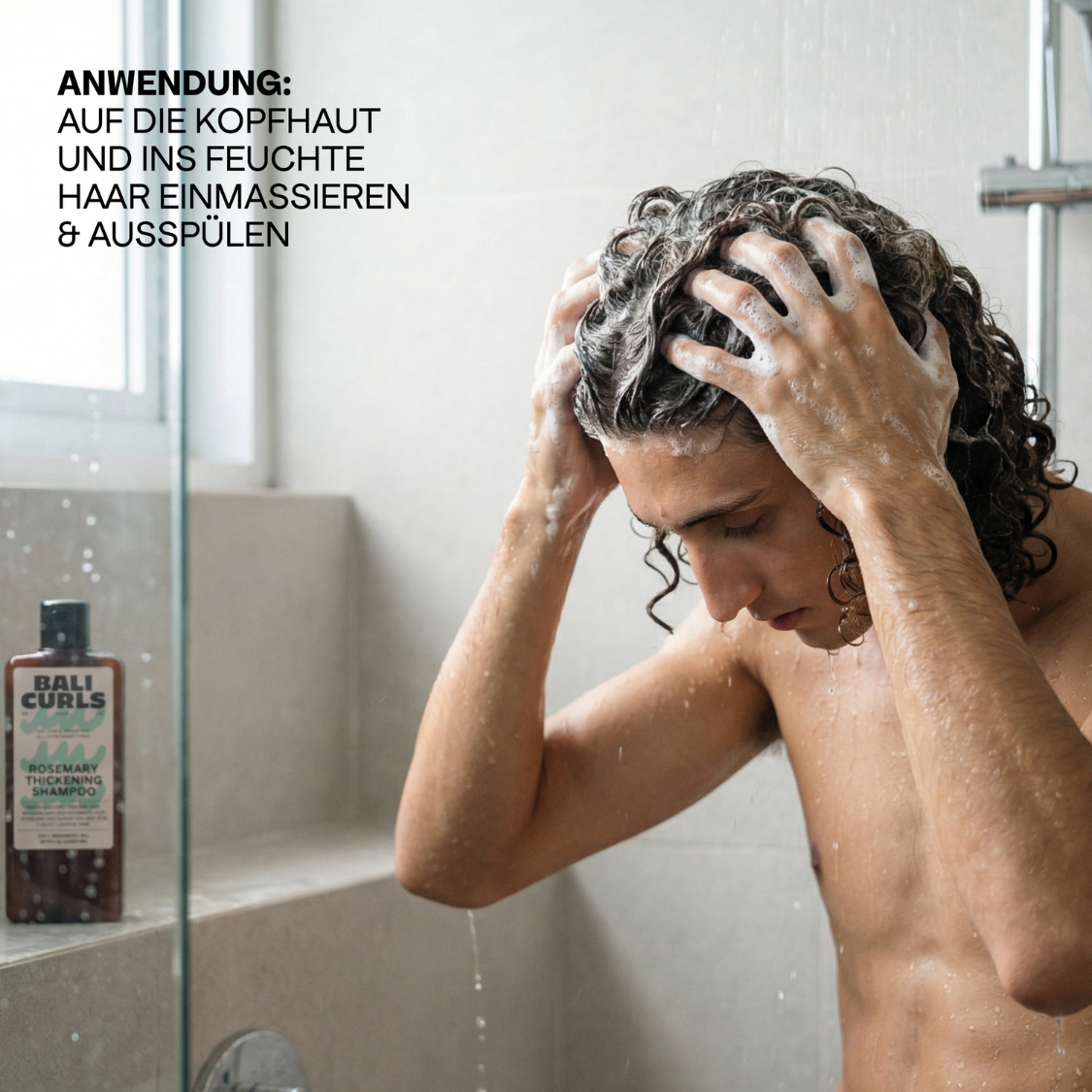 Bali Curls by Hank Ge | Rosemary Thickening Shampoo /200ml