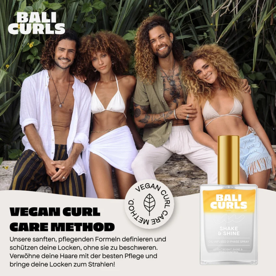 Bali Curls by Hank Ge | Shake & Shine Oil /100ml