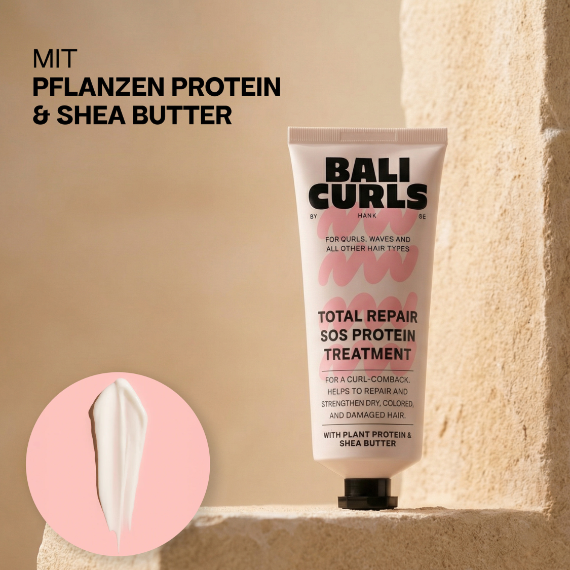 Bali Curls by Hank Ge | Total Repair SOS Protein Treatment /20ml Haarkur Bali Curls