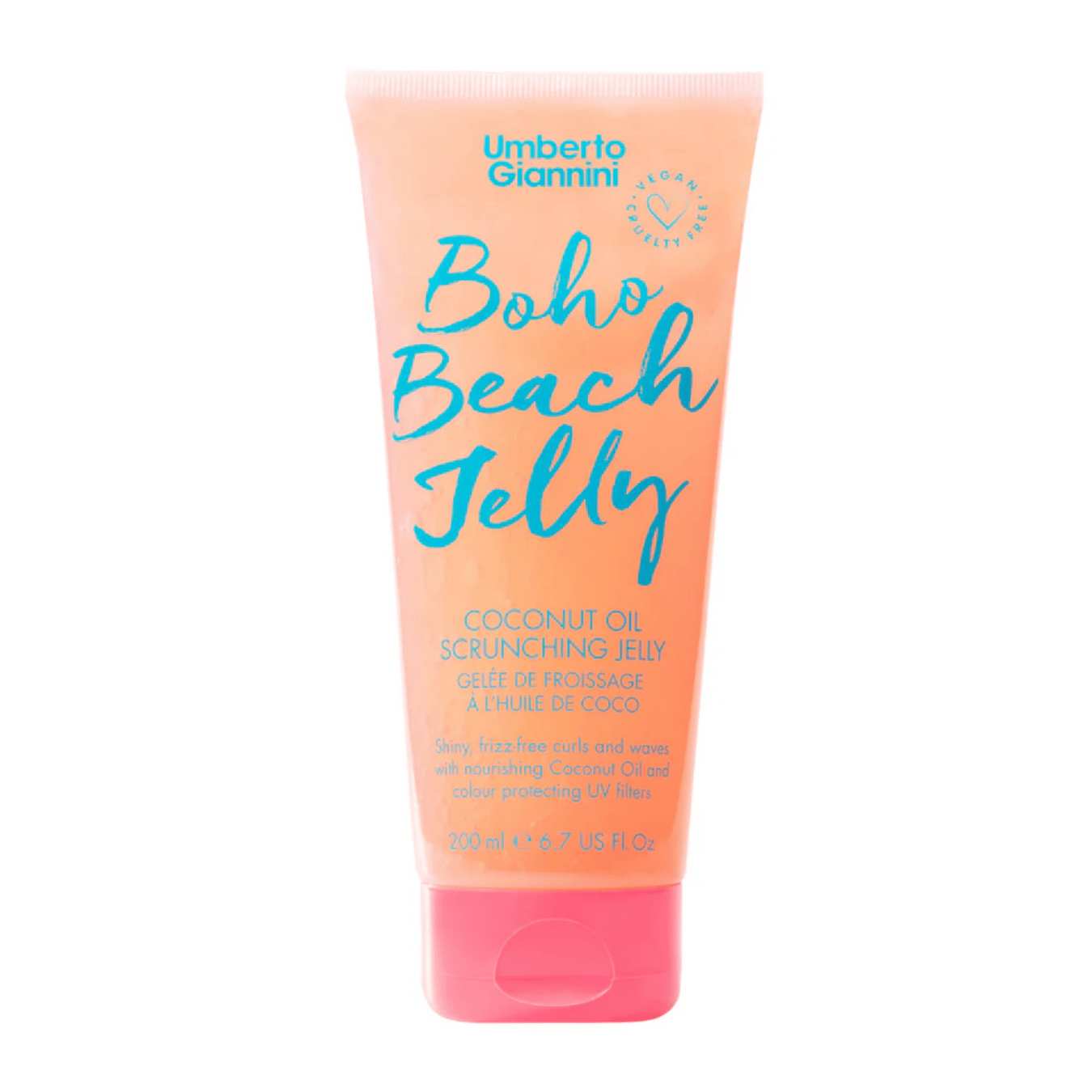Umberto Giannini | Boho Beach Jelly Coconut Oil Scrunching Jelly /200ml Locken Gel Umberto Giannini