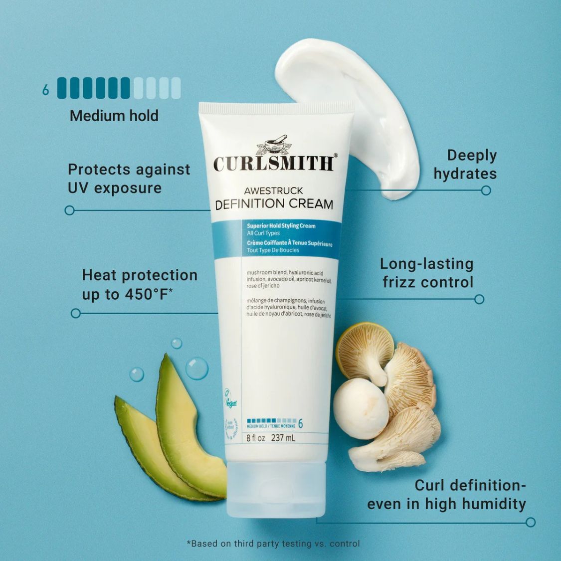 CURLSMITH | Awestruck Definition Cream /237ml Locken Creme CURLSMITH