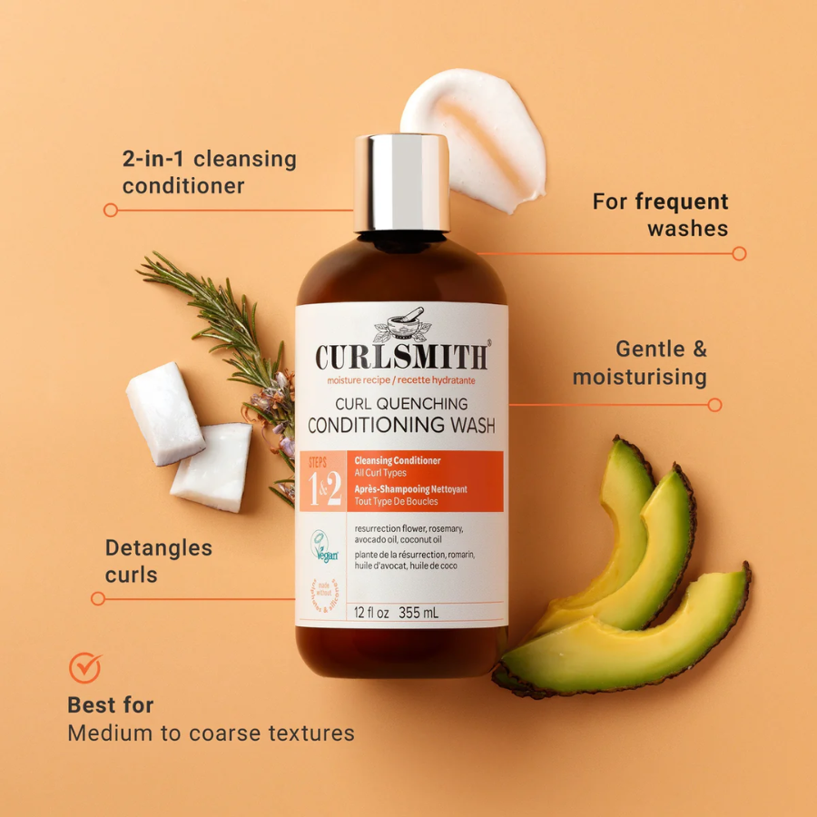 CURLSMITH | Curl Quenching Conditioning Wash /ab 59ml Co-Wash CURLSMITH