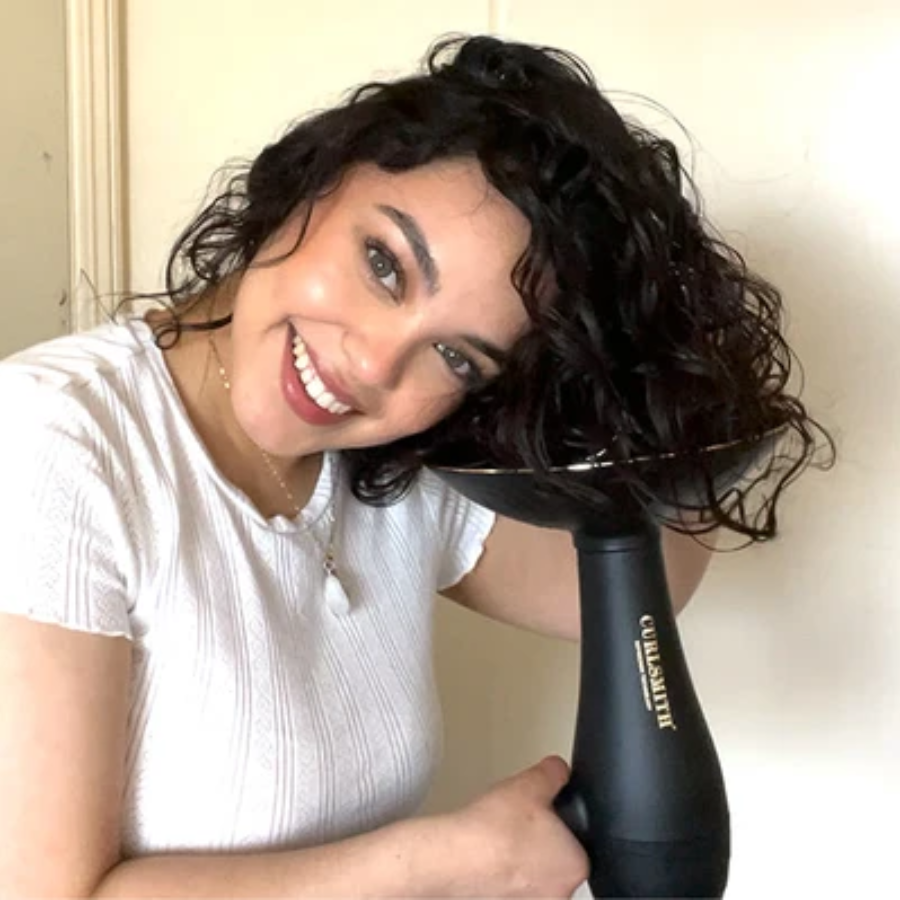CURLSMITH | Defrizzion Dryer & XXL Diffuser