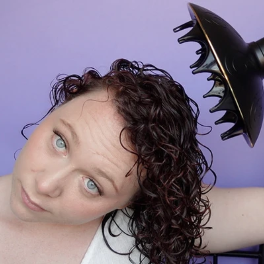 CURLSMITH | Defrizzion Dryer & XXL Diffuser