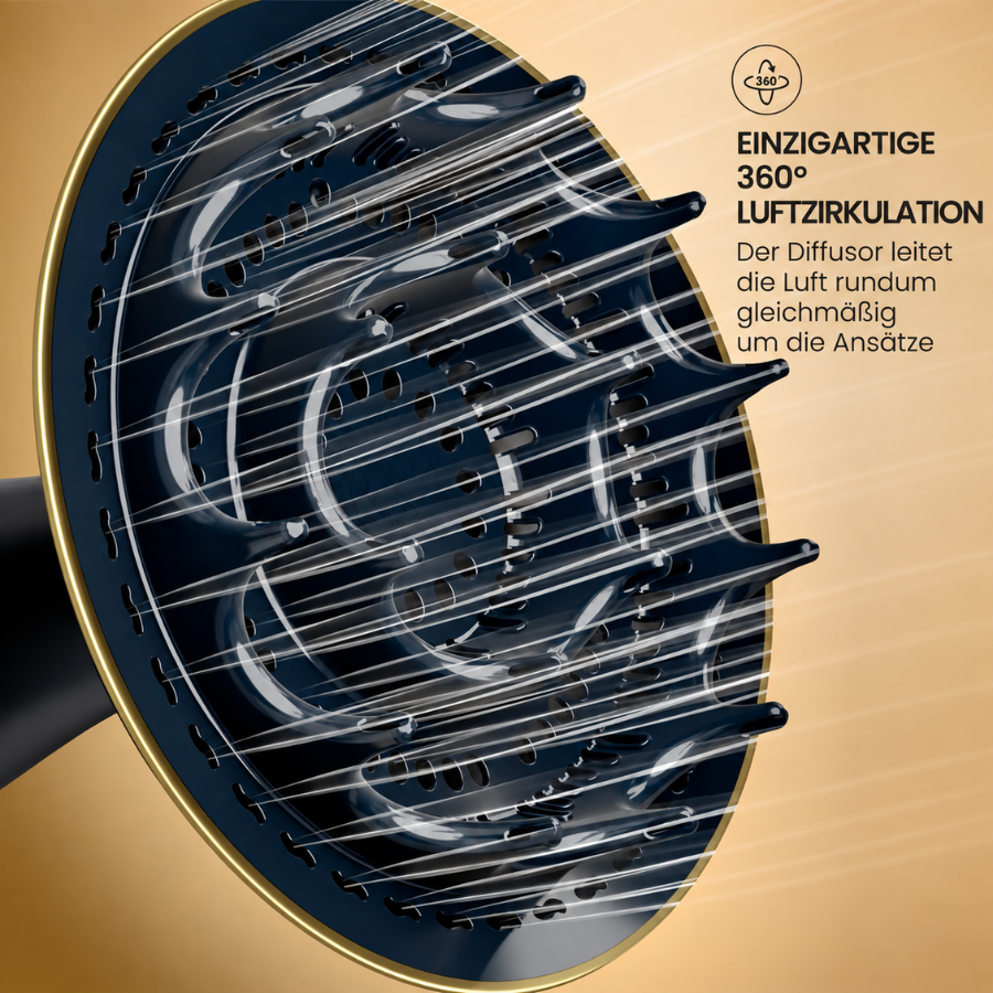 CURLSMITH | Defrizzion Dryer & XXL Diffuser