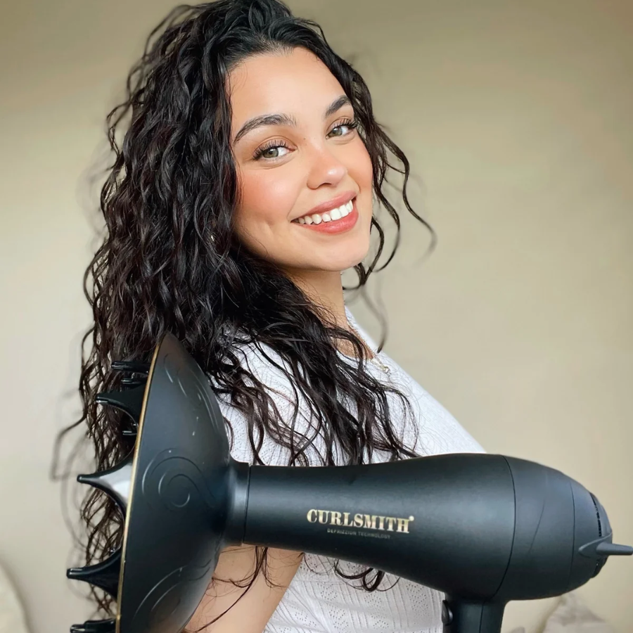CURLSMITH | Defrizzion Dryer & XXL Diffuser