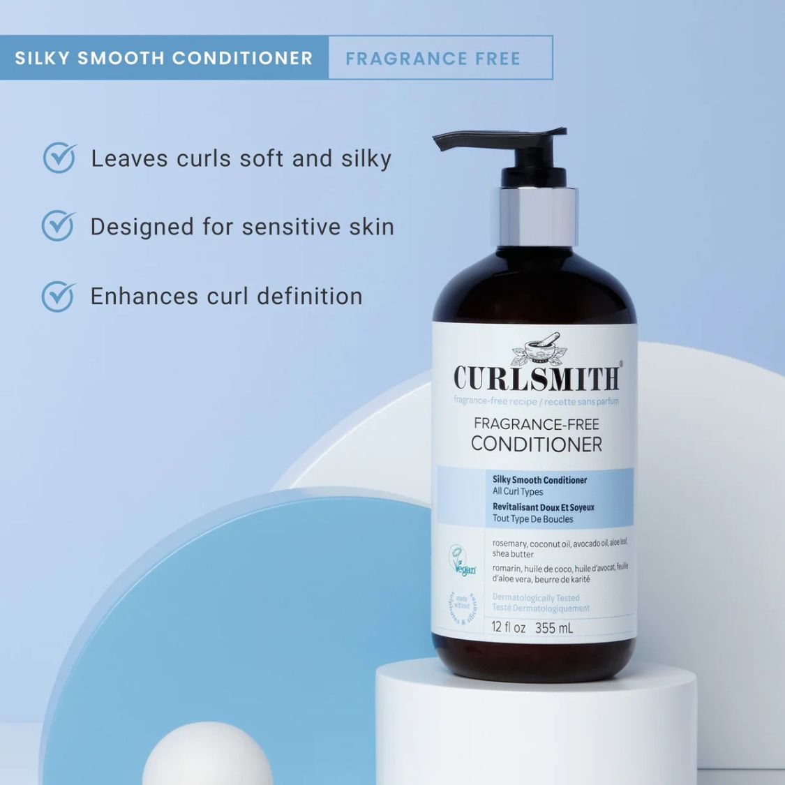 CURLSMITH | Fragrance-Free Conditioner /237ml Conditioner CURLSMITH