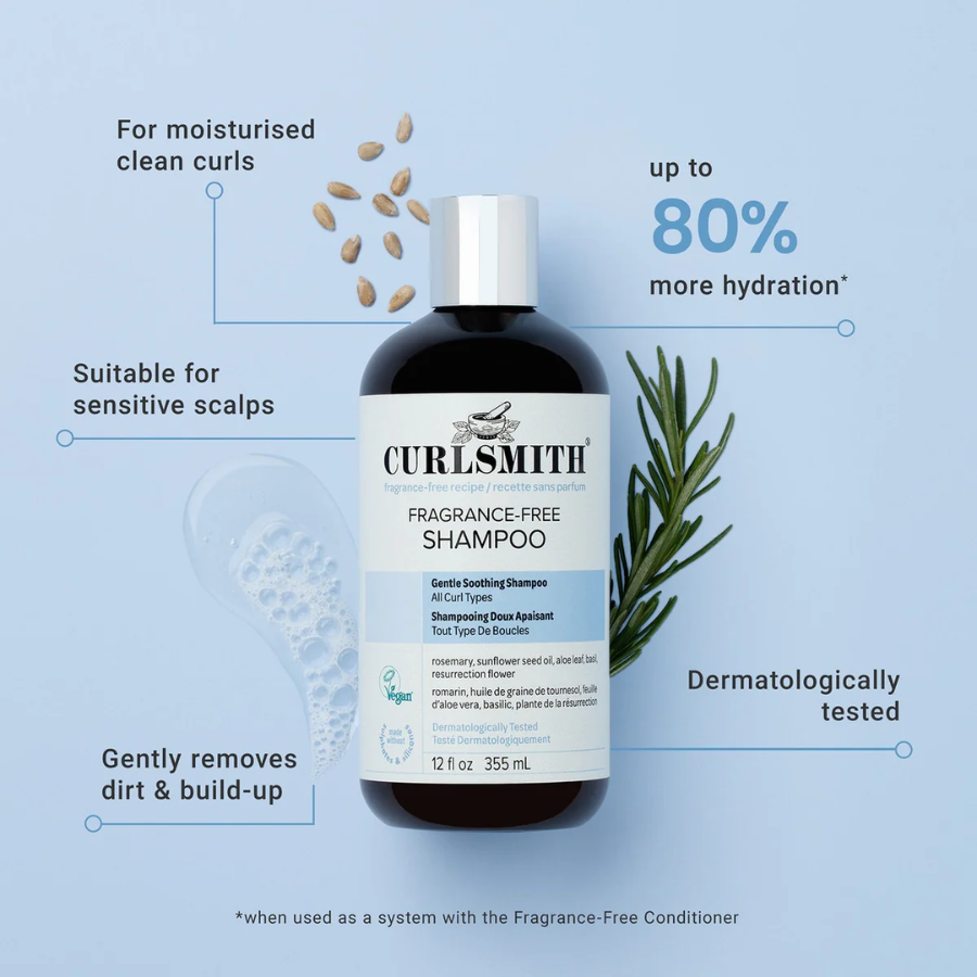 CURLSMITH | Fragrance-Free Shampoo / 355ml