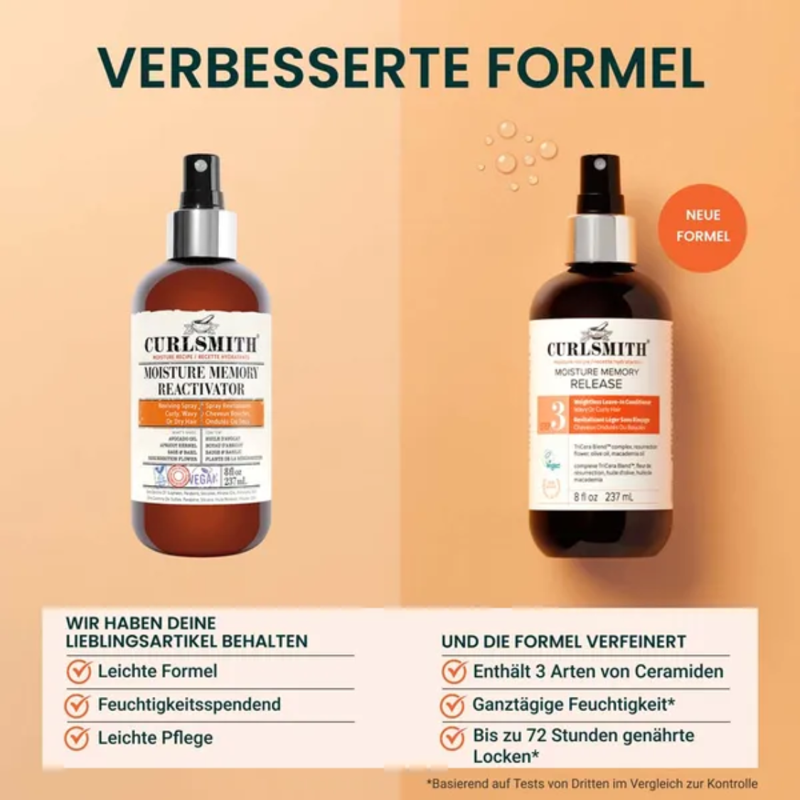 CURLSMITH | Moisture Memory Release /237ml Leave-in CURLSMITH