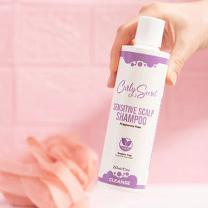Curly Secret | Sensitive Scalp Shampoo - Fragrance Free /250ml Mildes Shampoo Curly Secret