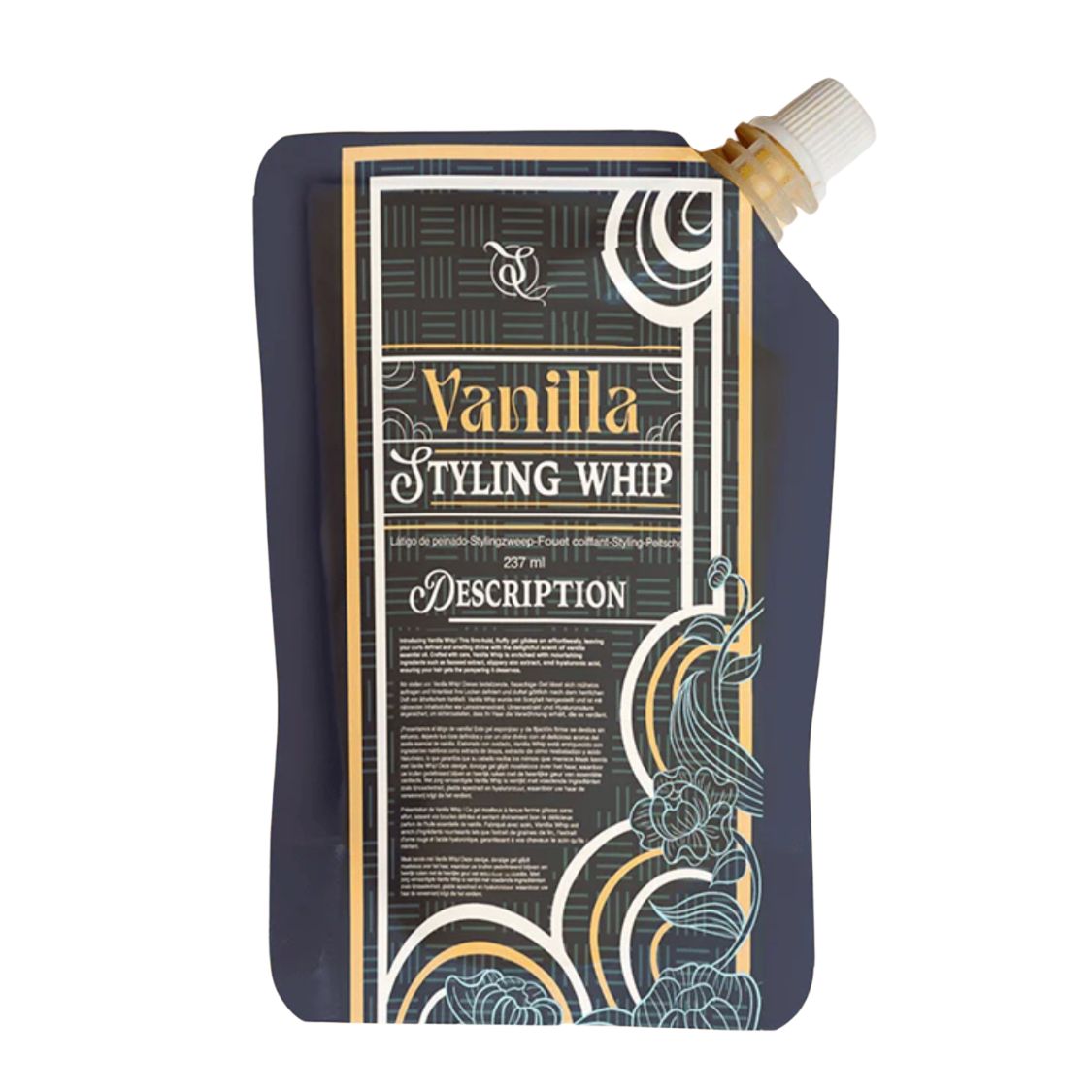 Ecoslay | Vanilla Styling Whip – Firm Hold Gel /237ml Locken Gel Ecoslay