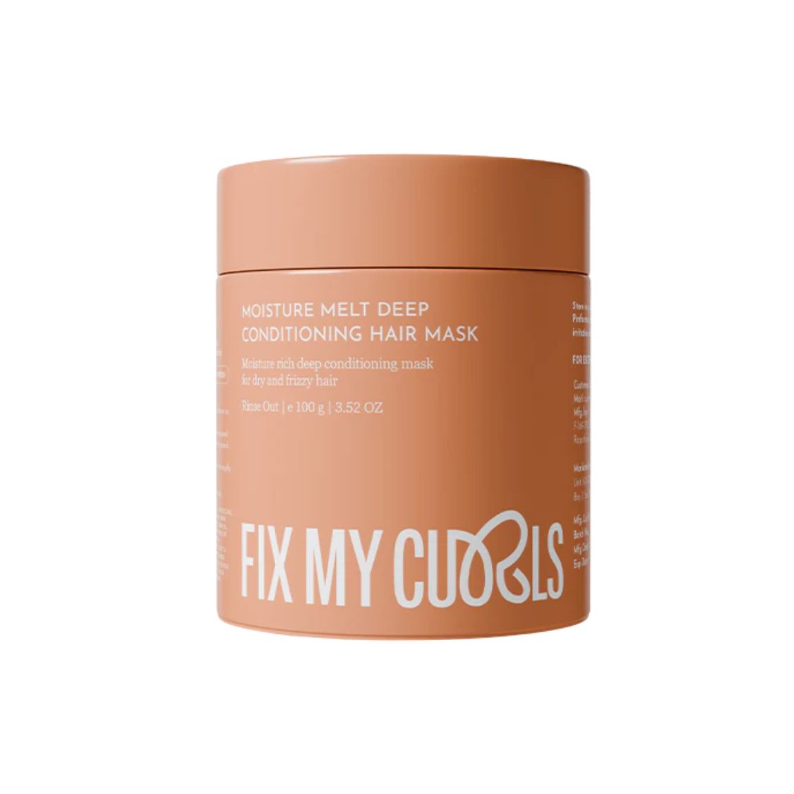 Fix My Curls | Moisture Melt Deep Conditioning Hair Mask /100ml Haarkur Fix My Curls