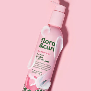 Flora & Curl | Rose Water Cream Conditioner /300ml Conditioner Flora & Curl
