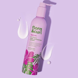 Flora & Curl | Sweet Hibiscus Curl Activating Lotion /300ml Locken Creme Flora & Curl