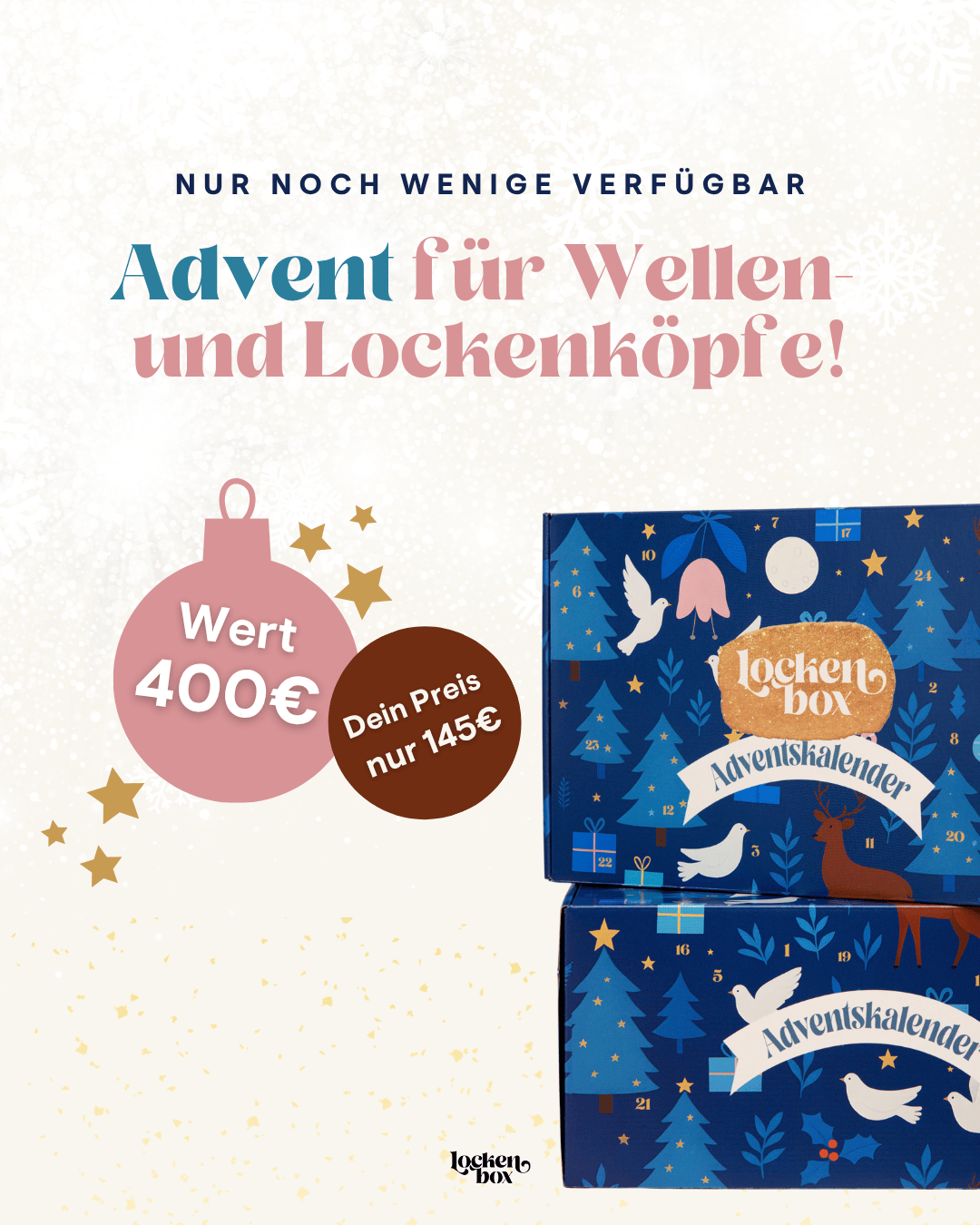 Lockenbox Adventskalender 2025 Vorverkauf Lockenbox.com