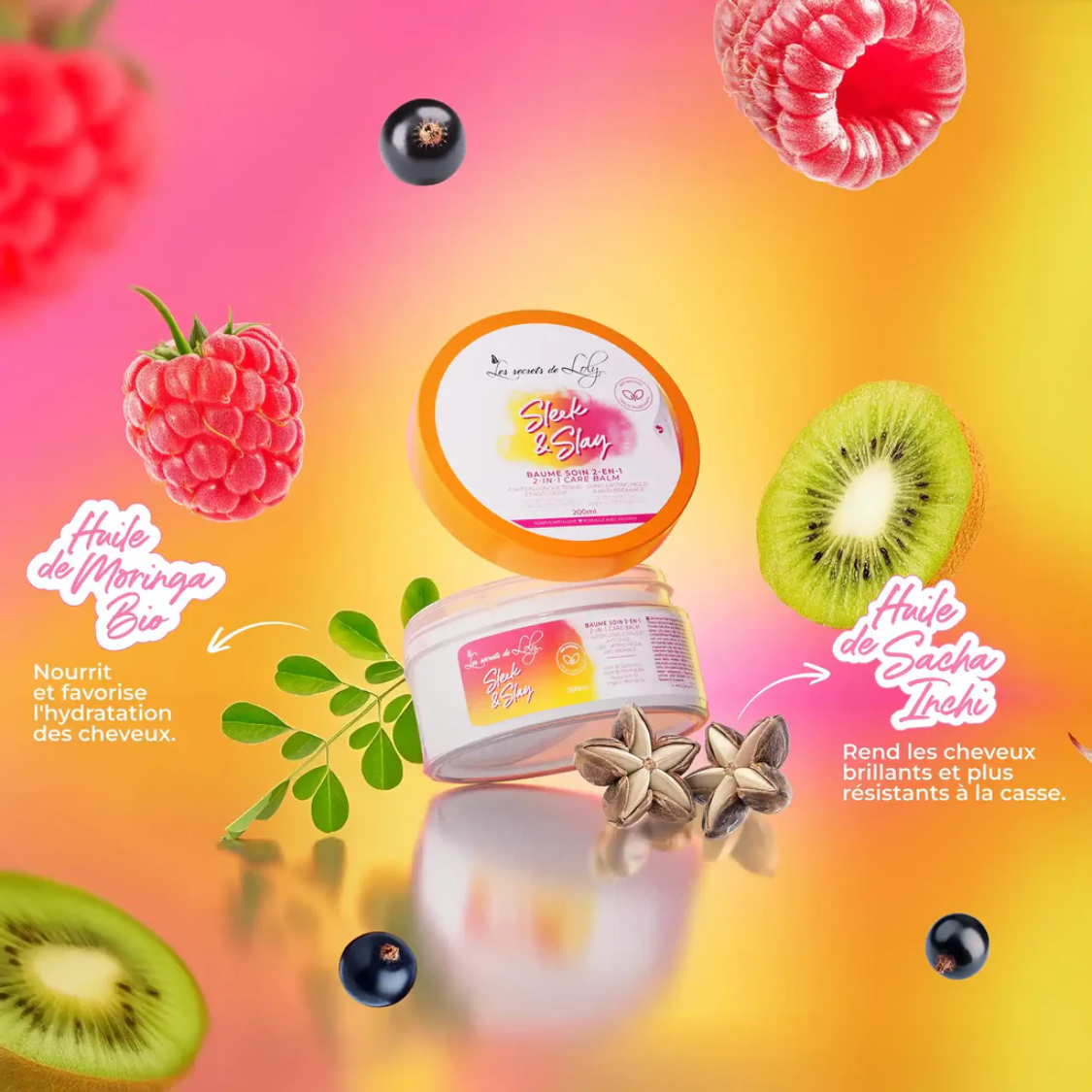 Les Secrets de Loly | Sleek and Slay /200ml Locken Creme Les Secrets de Loly