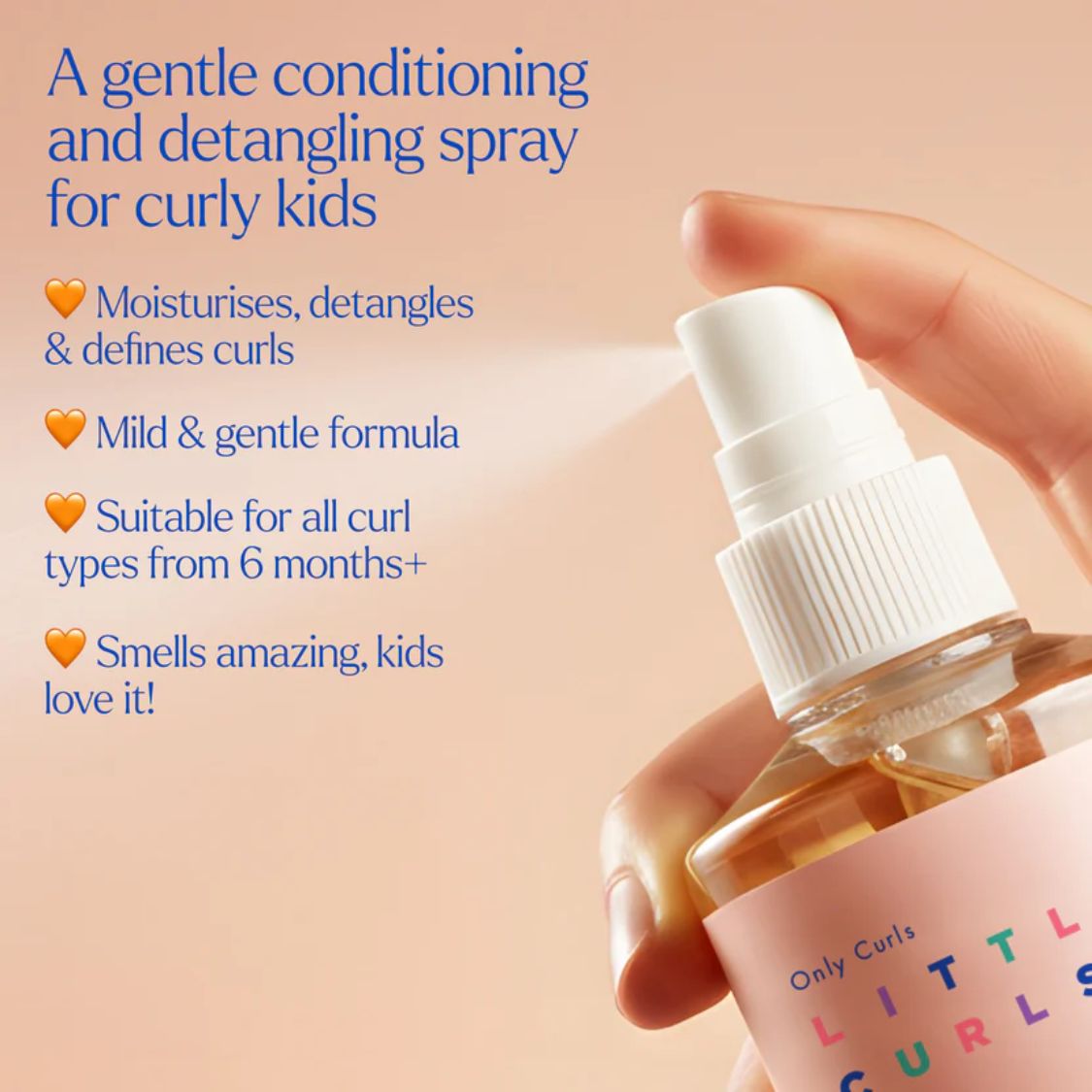 Only Curls | Little Curls Magic Detangling Spray /200ml Spray & Refresh Only Curls