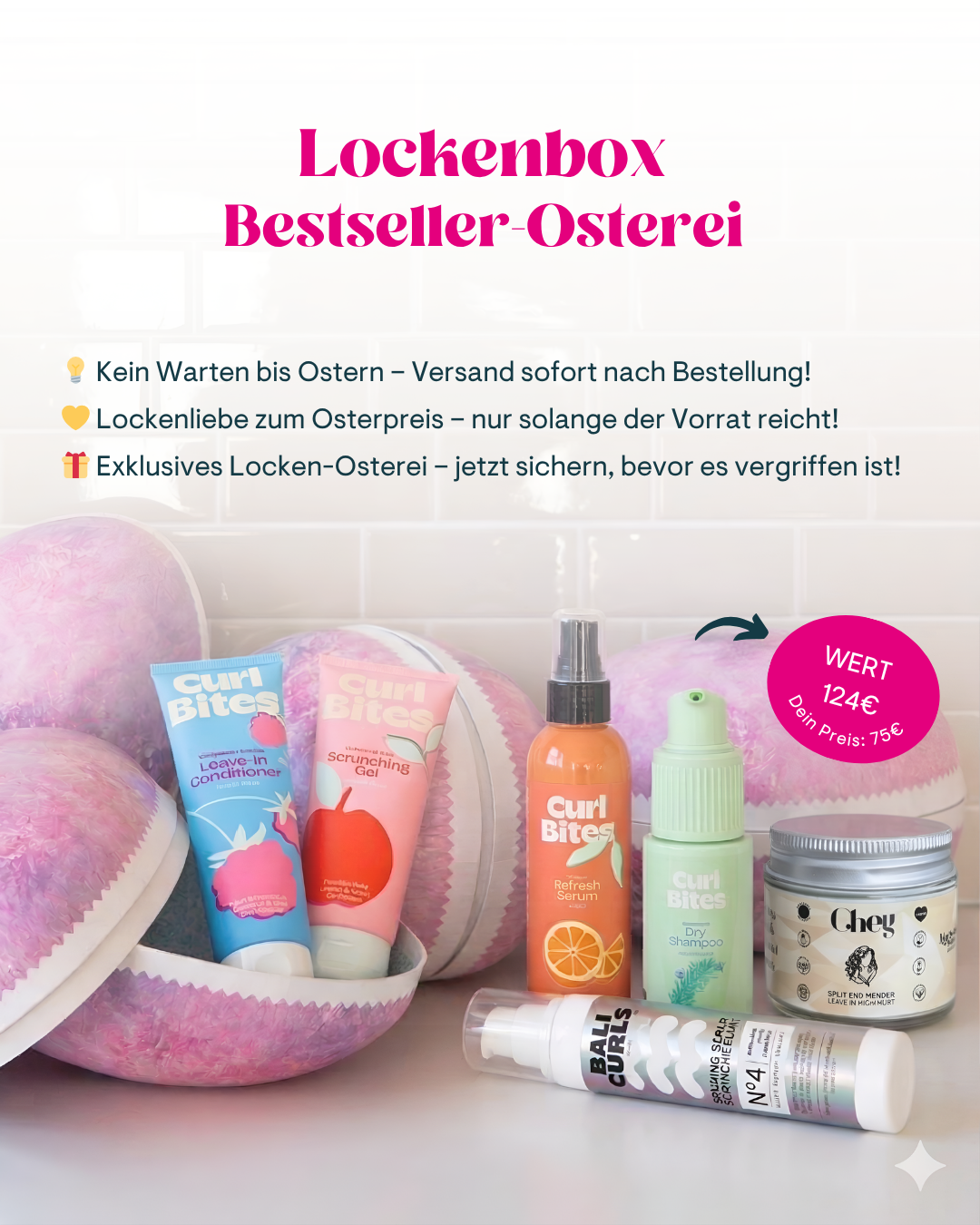Lockenbox Osterei 2026 Haarkosmetik Lockenbox.com