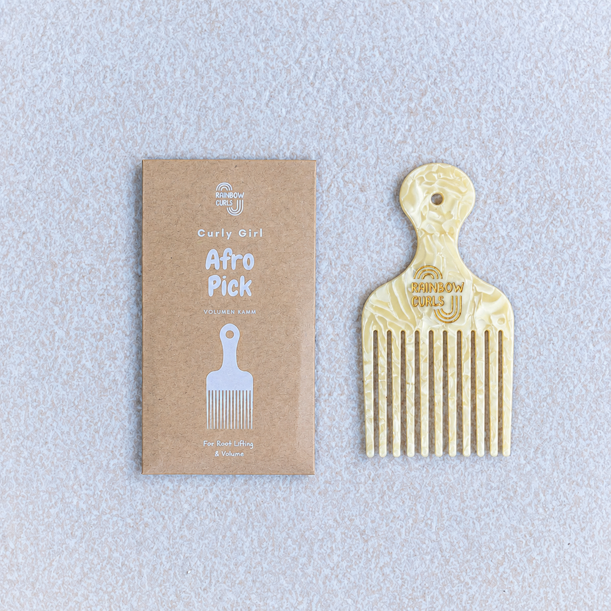 Rainbow Curls | Afro Pick (verschiedene Farben)