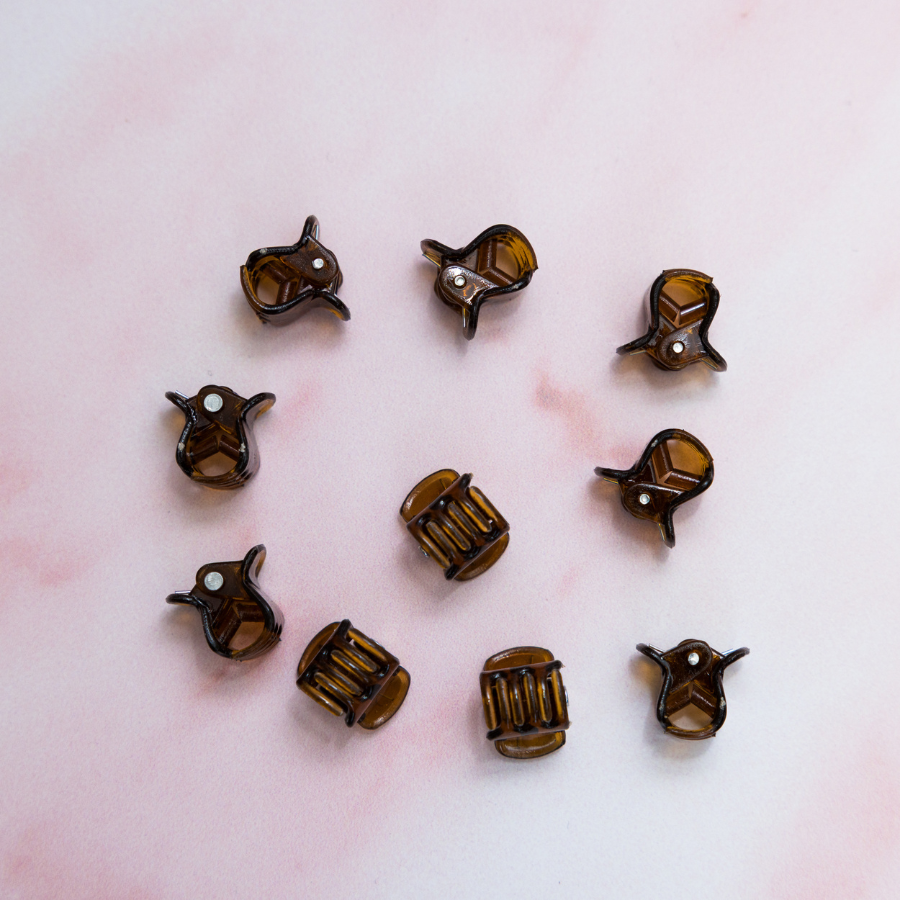 Rainbow Curls | Mini Haar Clips 10er Pack Locken Accessoires Rainbow Curls