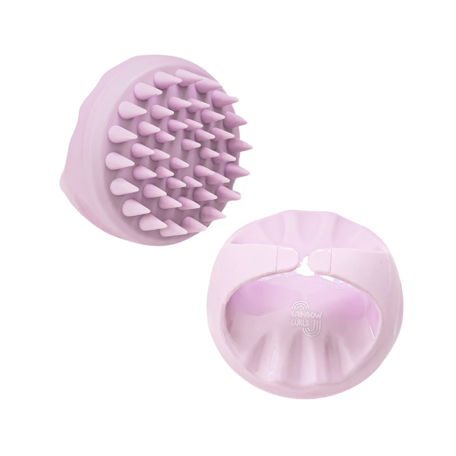 *Abo Reward* Shower Scrubber Rainbow Curls