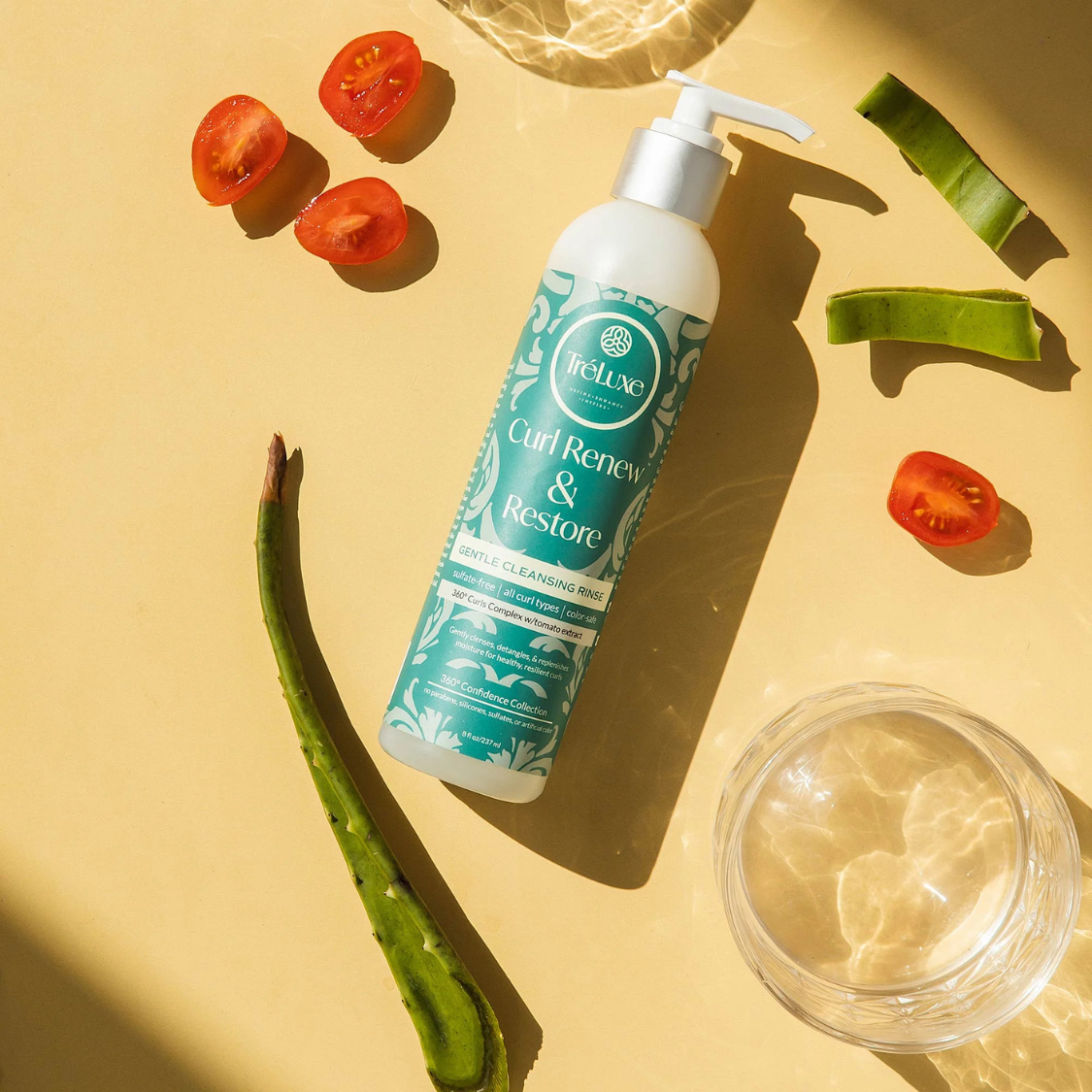 TréLuxe | ⁠Curl Renew & Restore™️ Gentle Cleansing Rinse /237ml