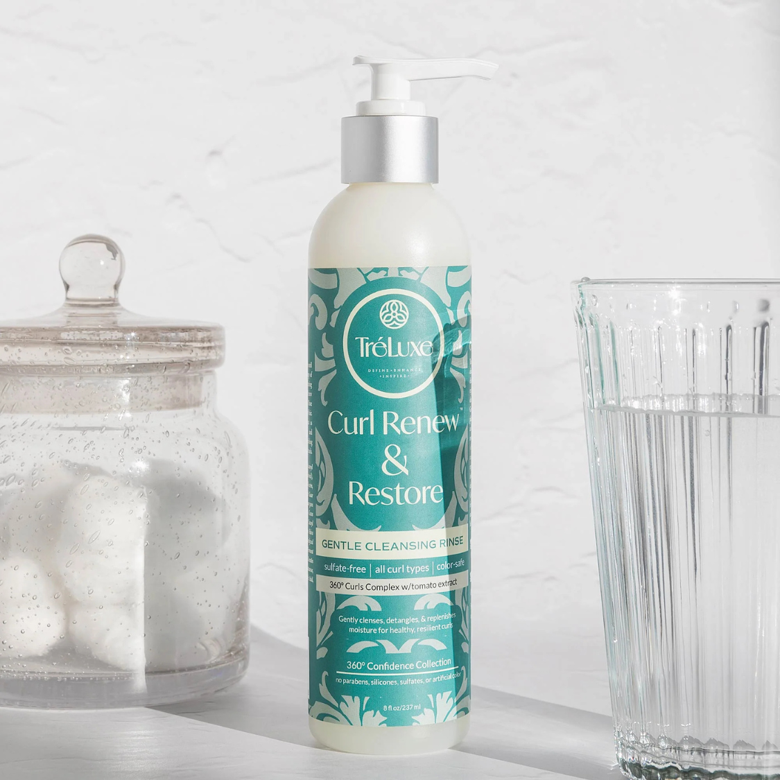 TréLuxe | ⁠Curl Renew & Restore™️ Gentle Cleansing Rinse /237ml