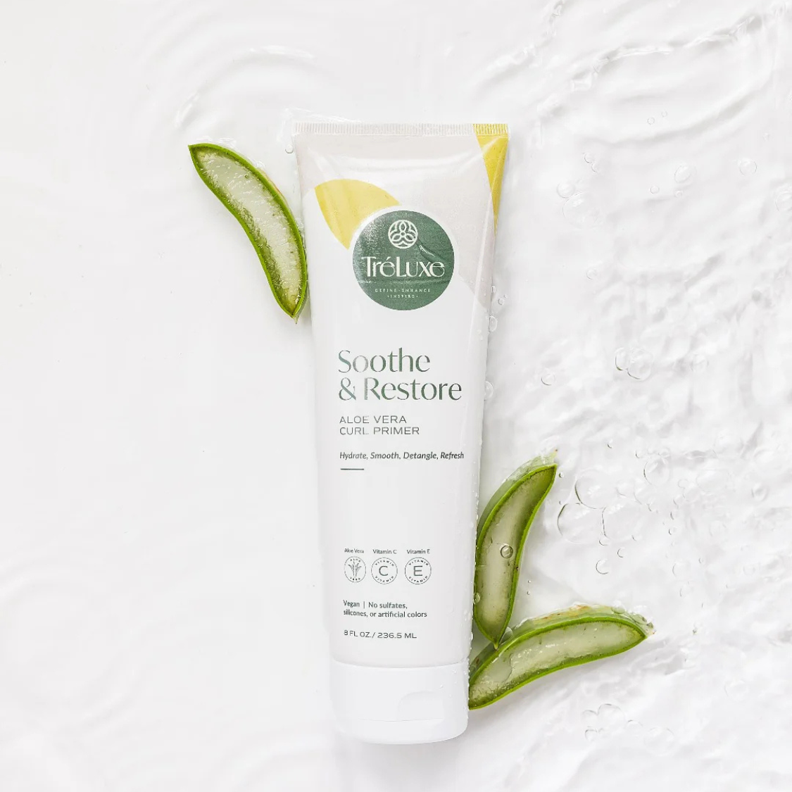 TréLuxe | ⁠⁠Soothe & Restore Aloe Vera Curl Primer /237ml