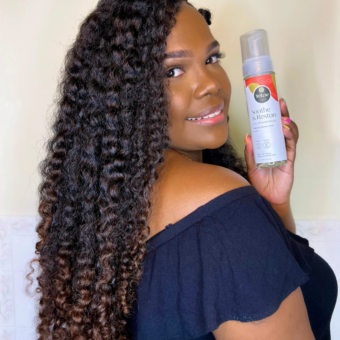 TréLuxe | ⁠Soothe & Restore Curl Defining Mousse /237ml