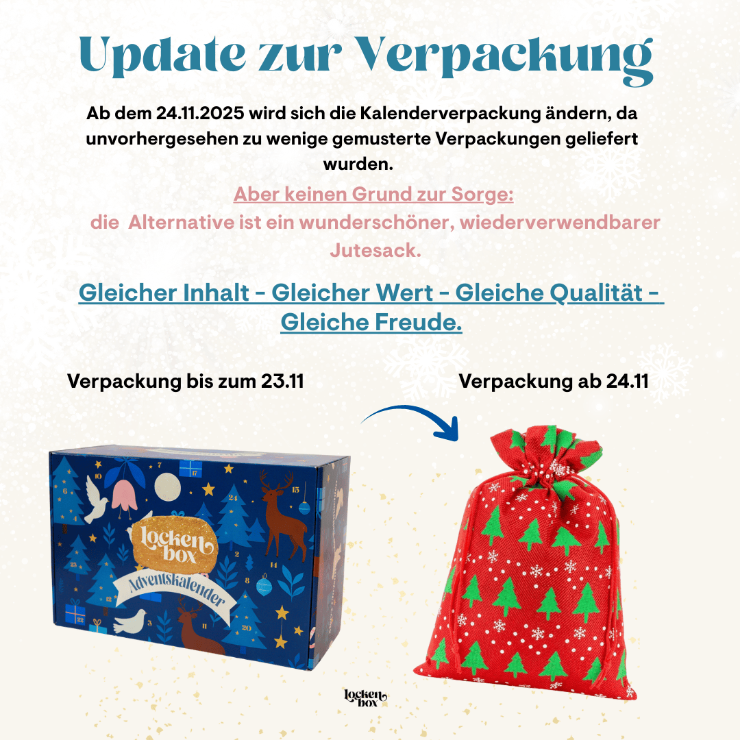 Lockenbox Adventskalender 2025 Vorverkauf Lockenbox.com