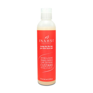 Inahsi Naturals | Define & Shine Mango Papaya Curl Defining Custard /ab 59ml